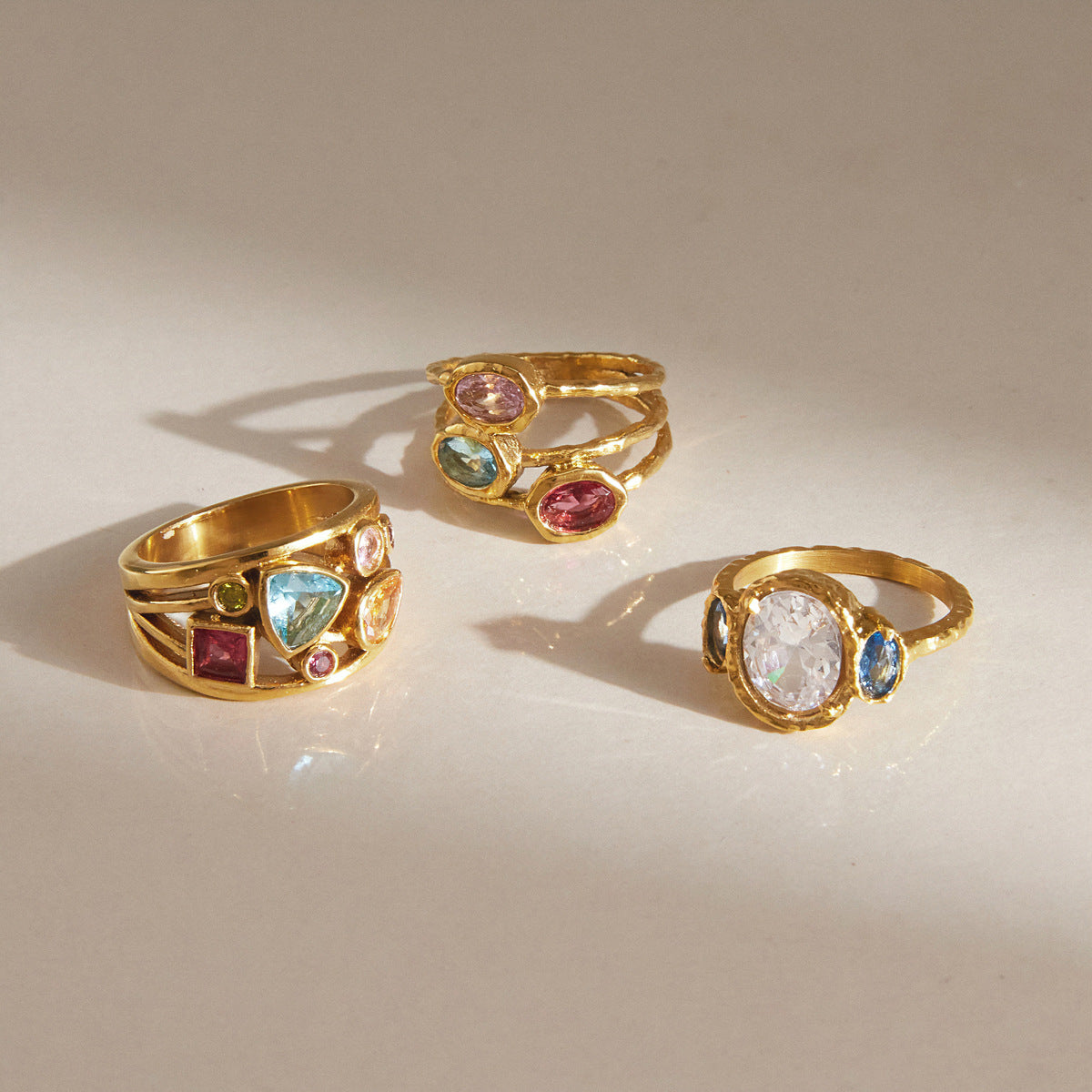 Mira Gemstone ring