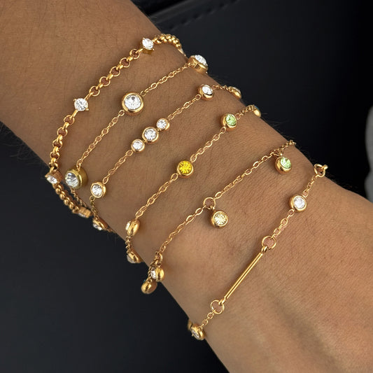 Minimalist Diamond Bracelet