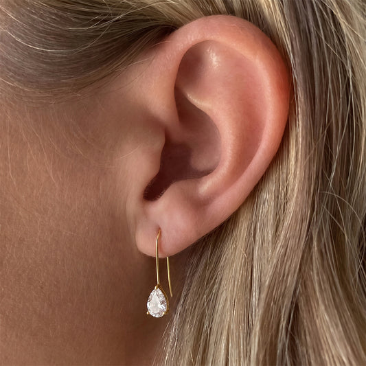 Ines Diamond Dangle Earrings