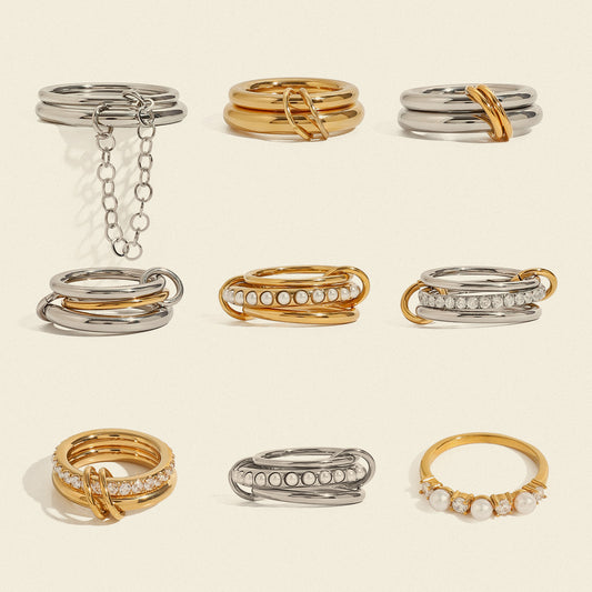 Manon Stackable Diamond Rings