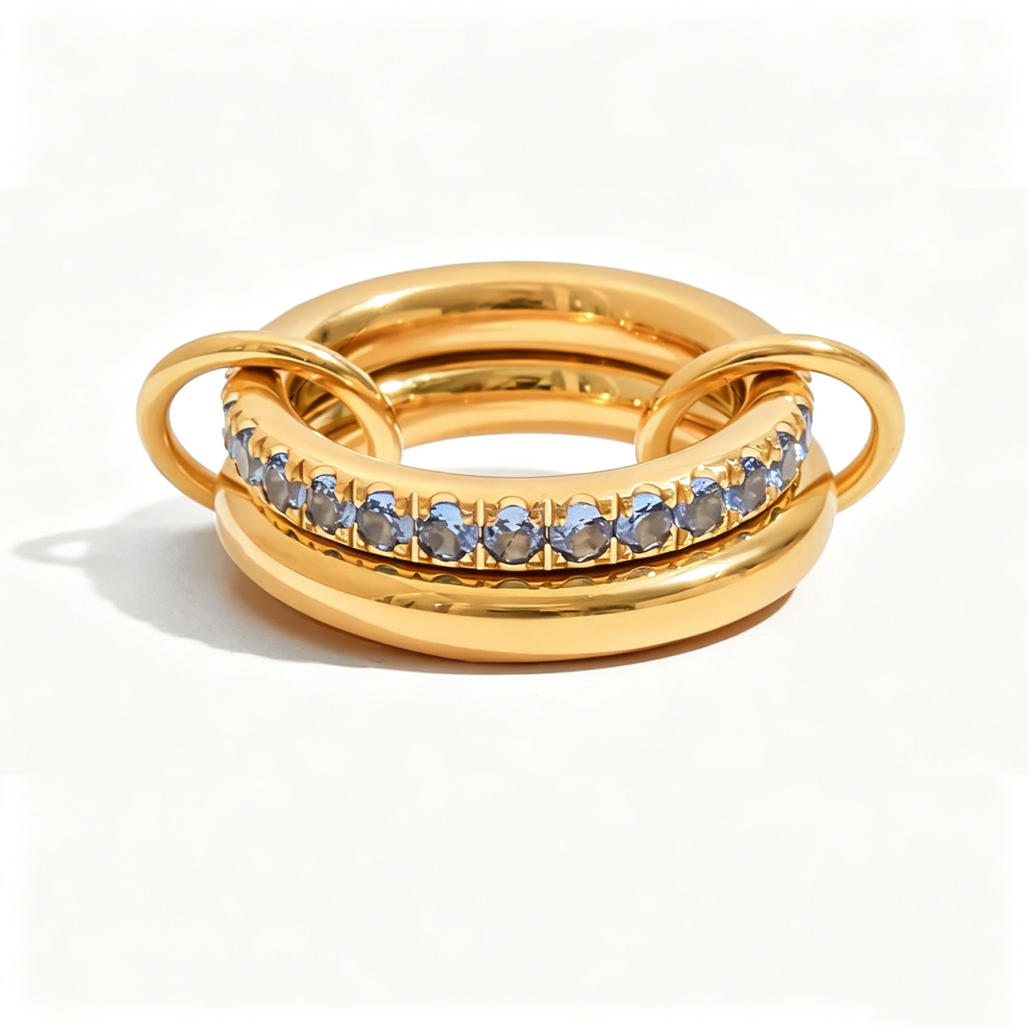 Soleil Stackable Diamond Rings