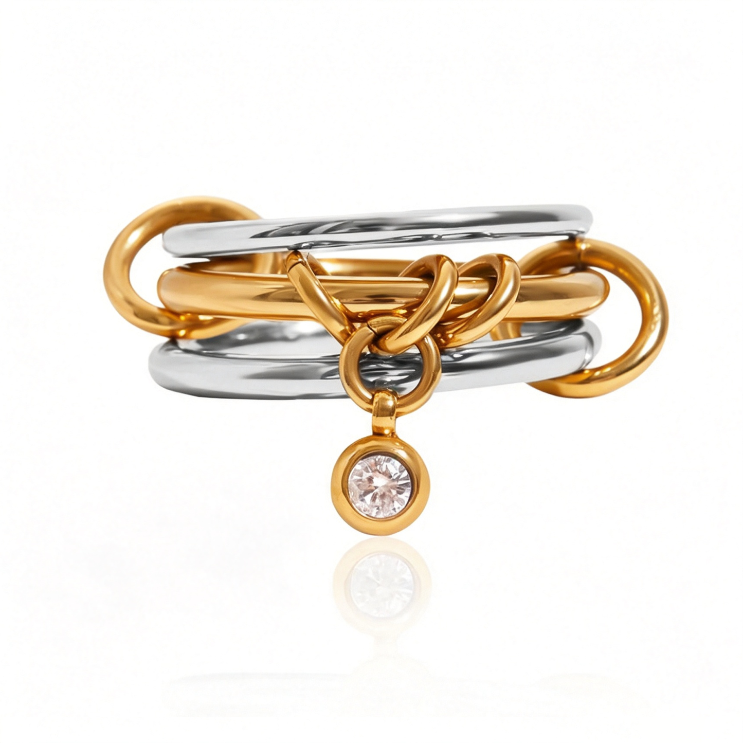 Sandrine Stackable Diamond Rings