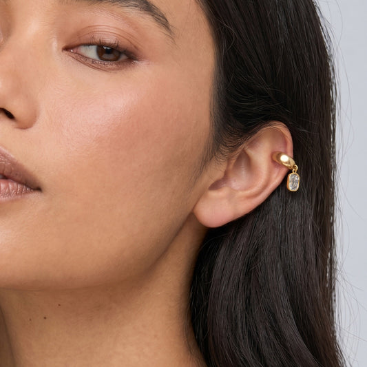 Allegra Diamond Hoop Ear Cuffs