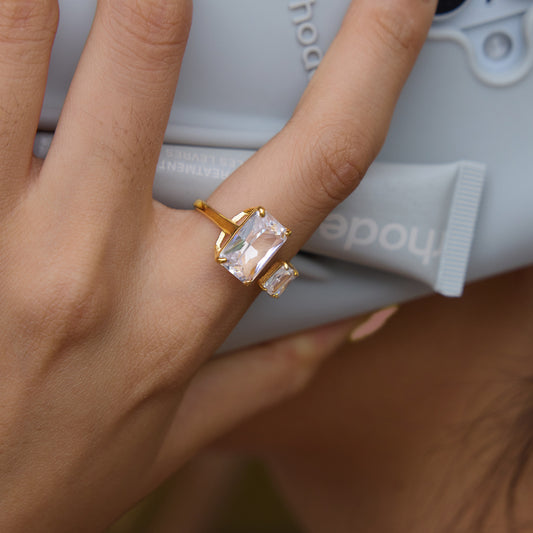 Lumina Luxurious Diamond Open Ring