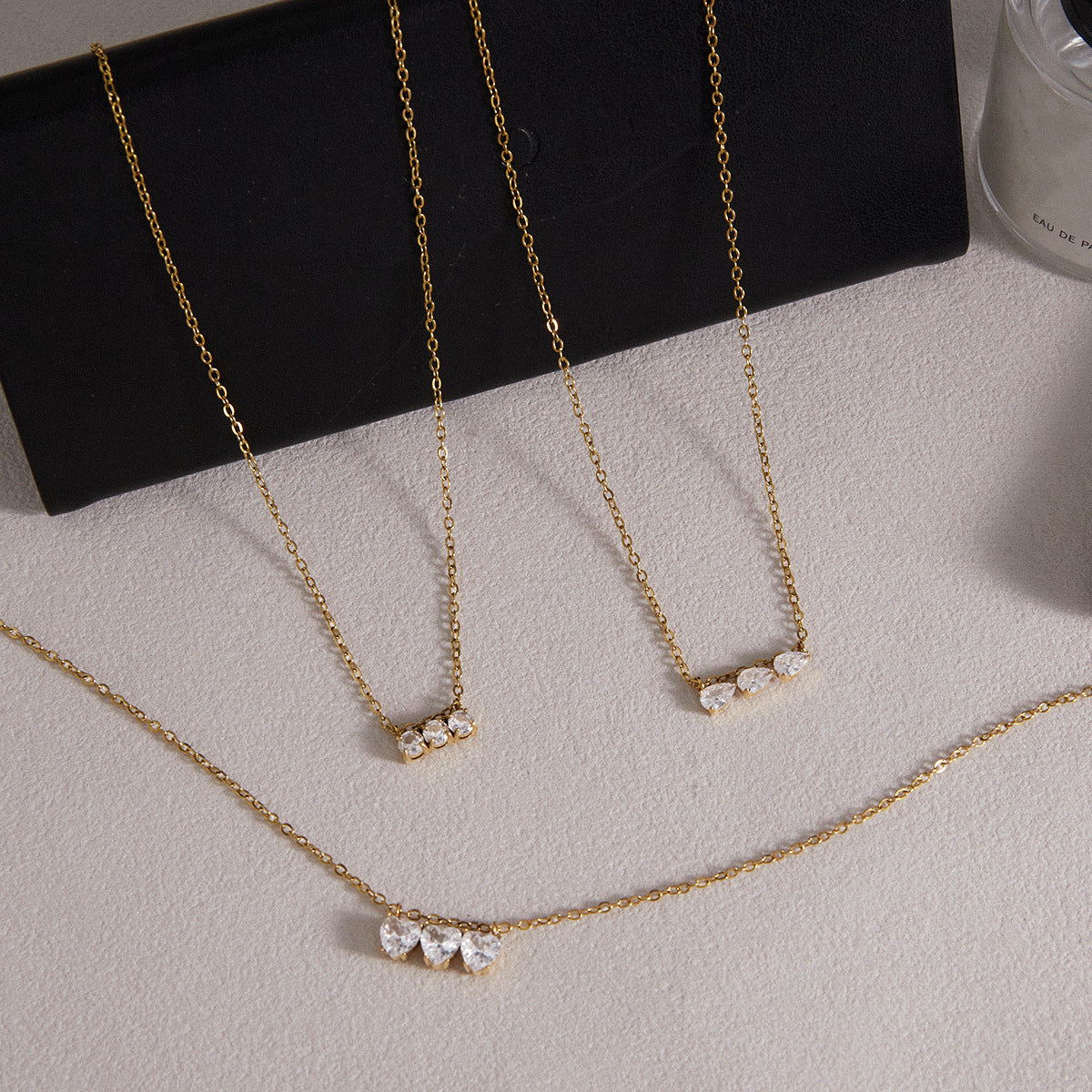 Lyra Diamond Pendant Necklace