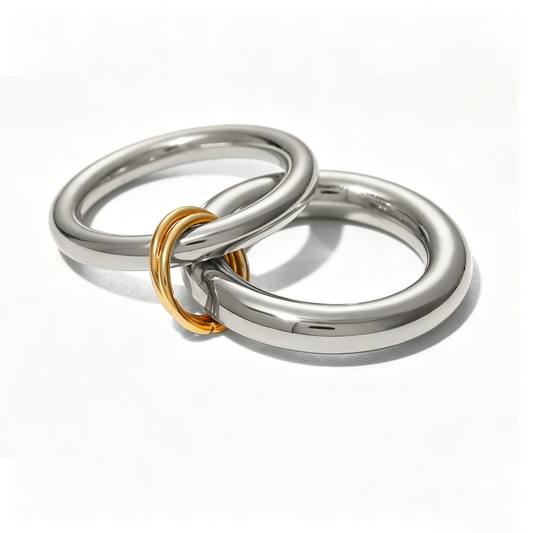 Eternal Love Minimalist Stacking Rings