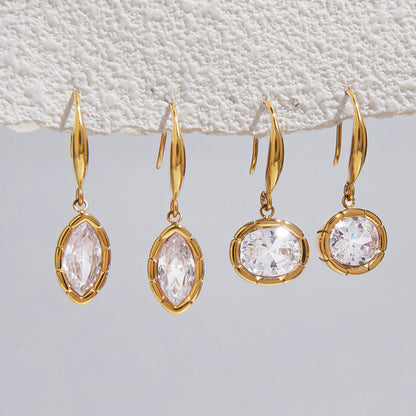 Daniella Diamond Drop Earrings