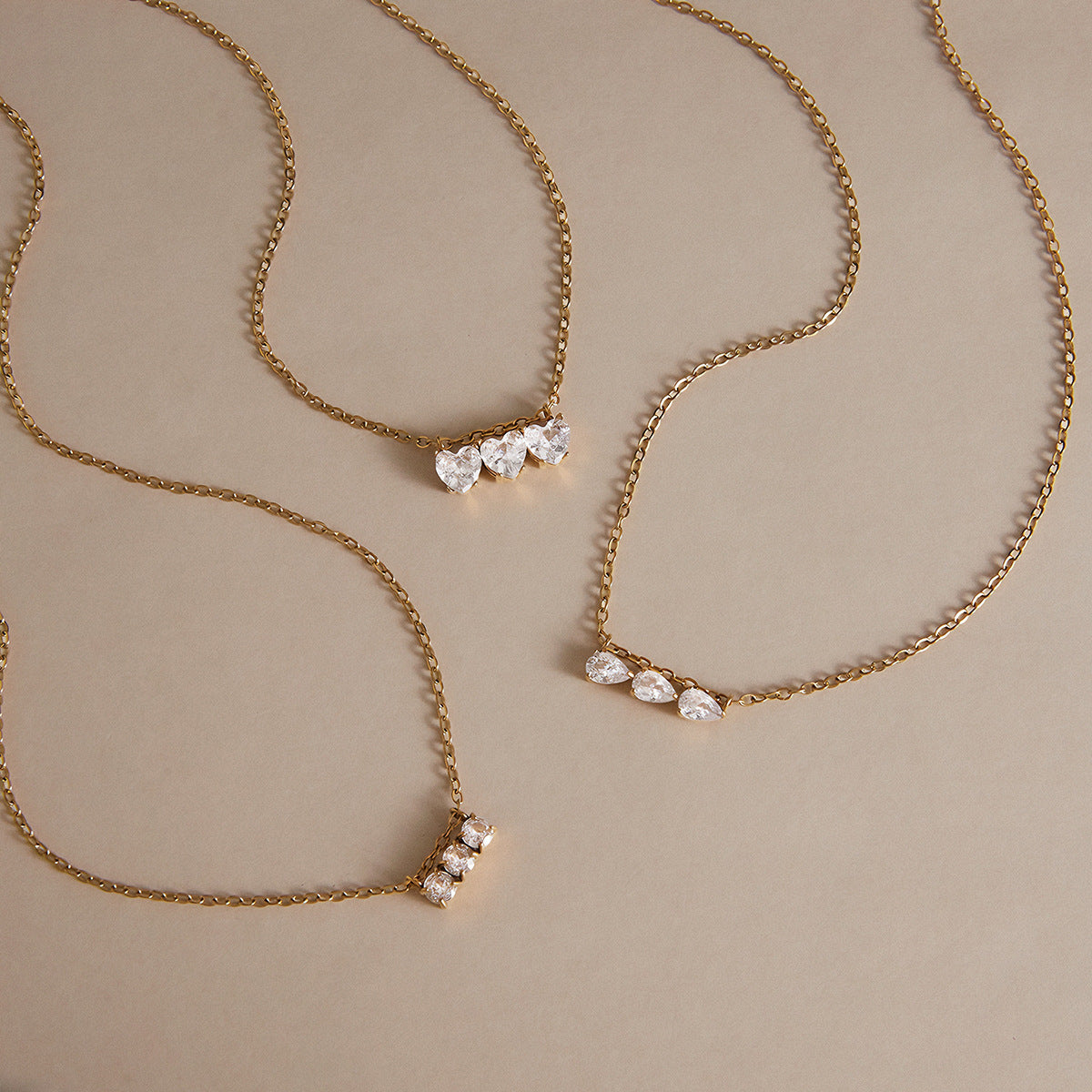 Lyra Diamond Pendant Necklace