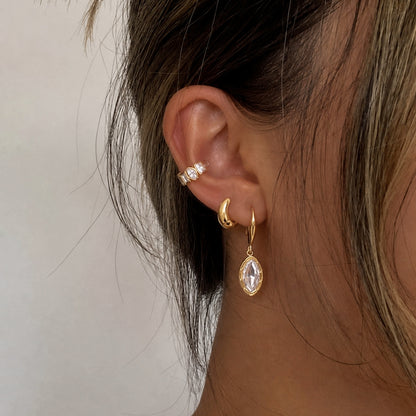 Eleonora Diamond Drop Earrings