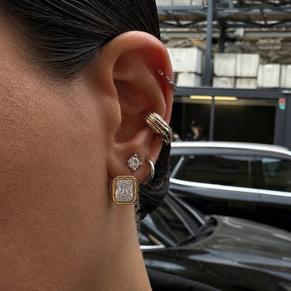 Classic Diamond Stud Earrings