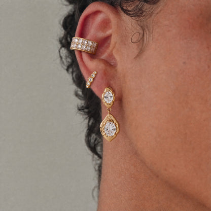 Siena Diamond Drop Earrings