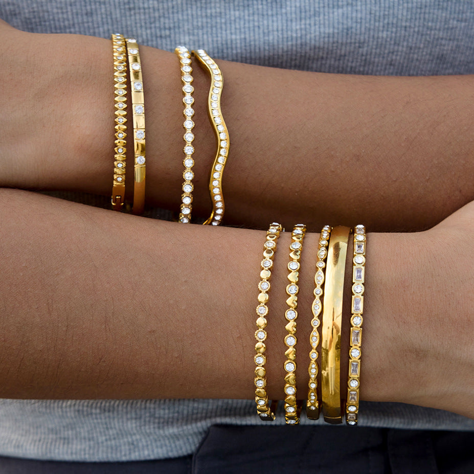 Infinity Diamond Bracelet