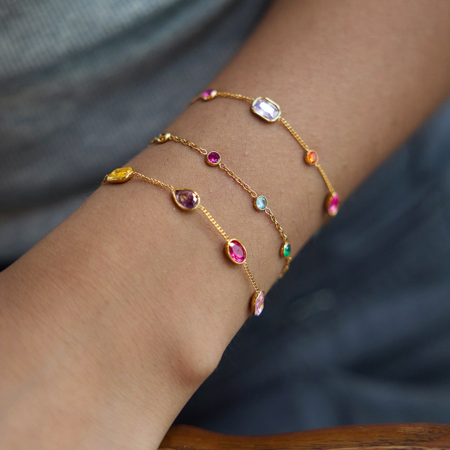 Aphrodite Gemstone Bracelet