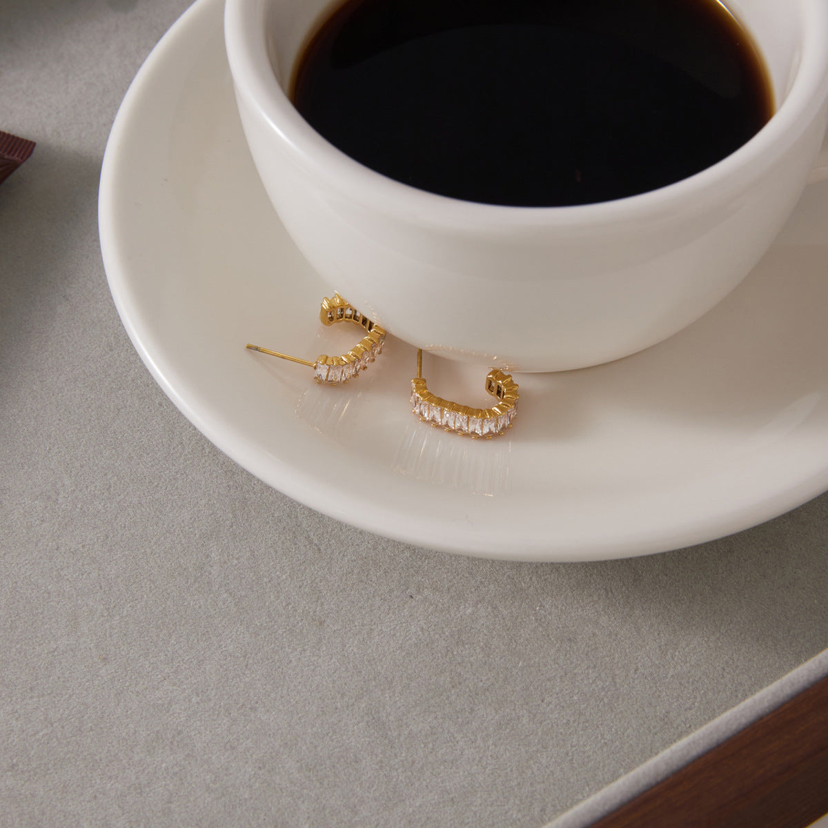 Harper Luxurious Diamond Hoop Earrings