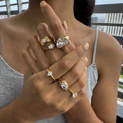 Amour diamond ring
