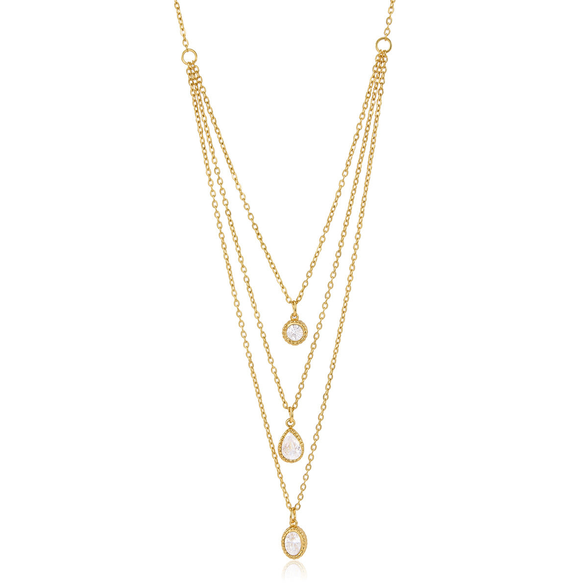 Glória Multi-Layered Pendant Necklace | Vinajewelry