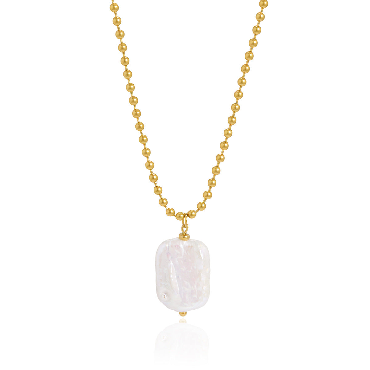 Bianca Baroque Pearl Pendant Necklace | Vinajewelry