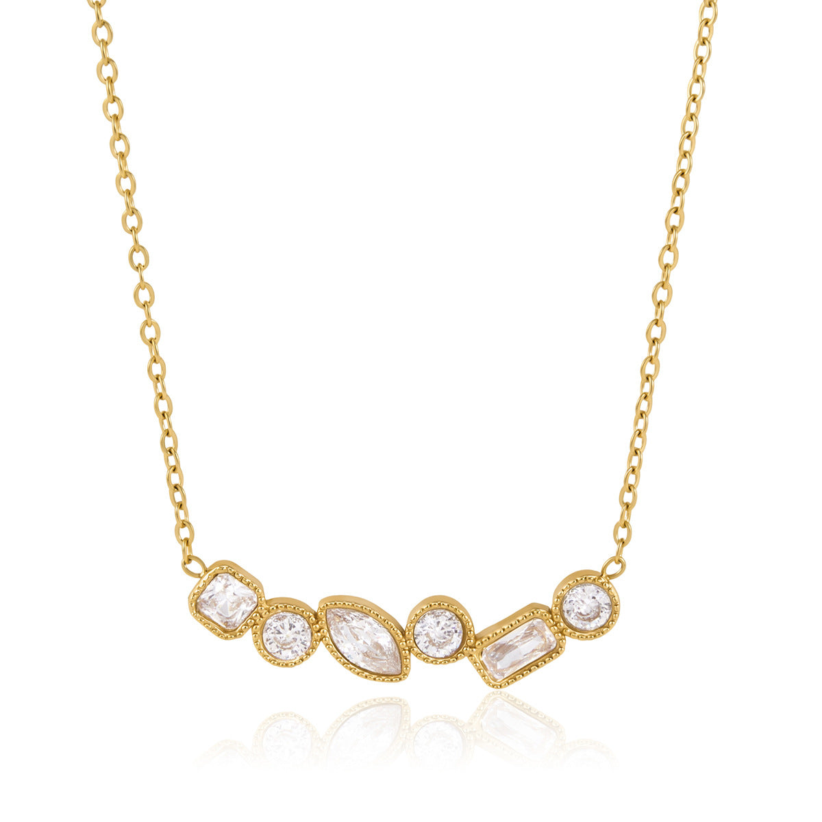 Laurel Diamond Dainty Necklace | Vinajewelry