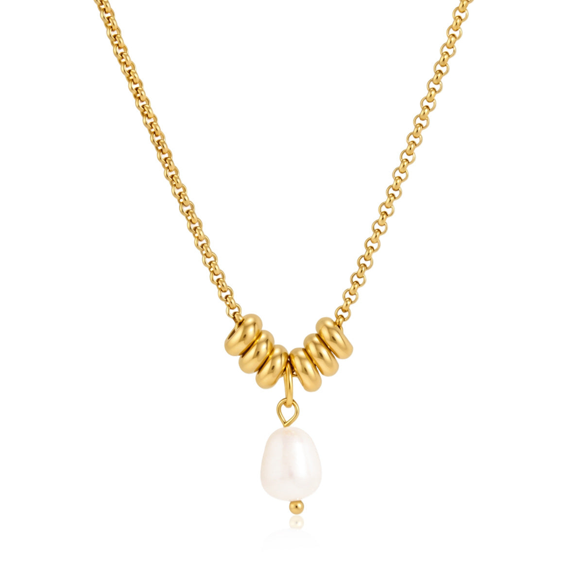 Selene Freshwater Pearl Pendant Necklace | Vinajewelry