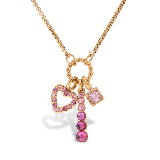 Soleil Diamond Heart Pendant Necklace