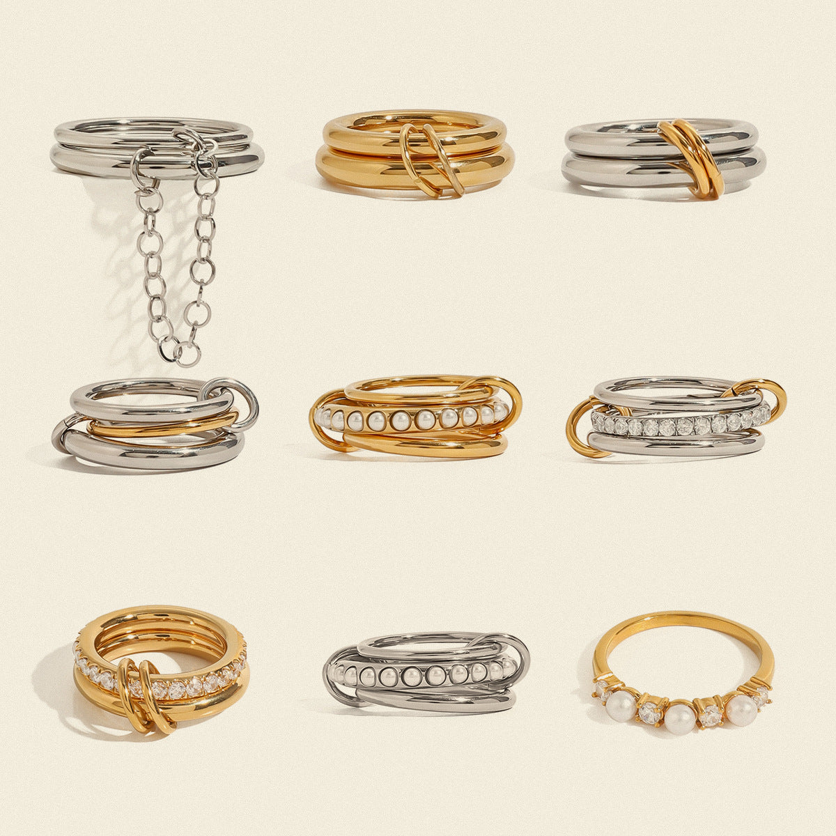 Manon Stackable Diamond Rings