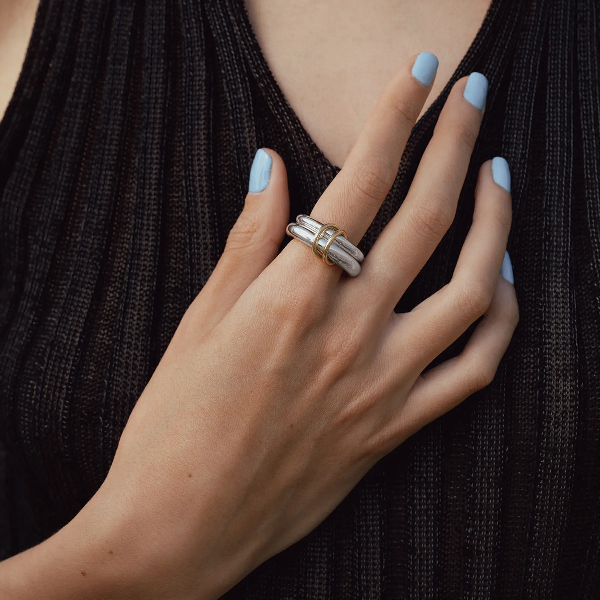Eternal Love Minimalist Stacking Rings