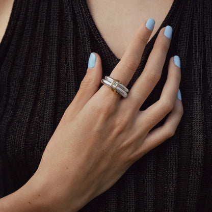 Eternal Love Minimalist Stacking Rings