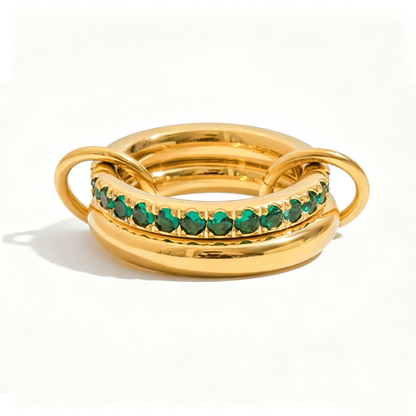 Soleil Stackable Diamond Rings