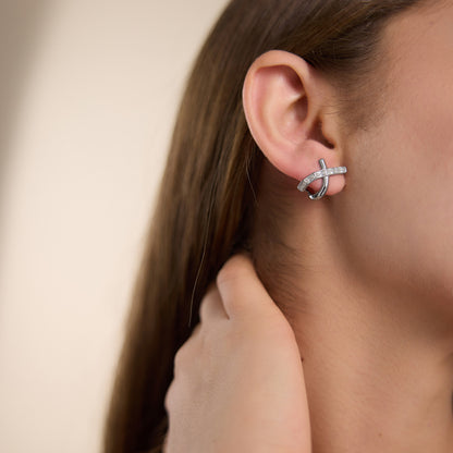 Isolde Minimalist Diamond Stud Earrings