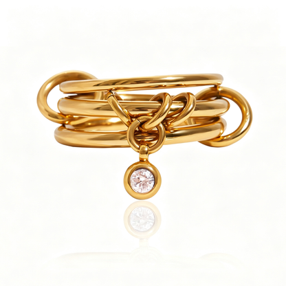Sandrine Stackable Diamond Rings