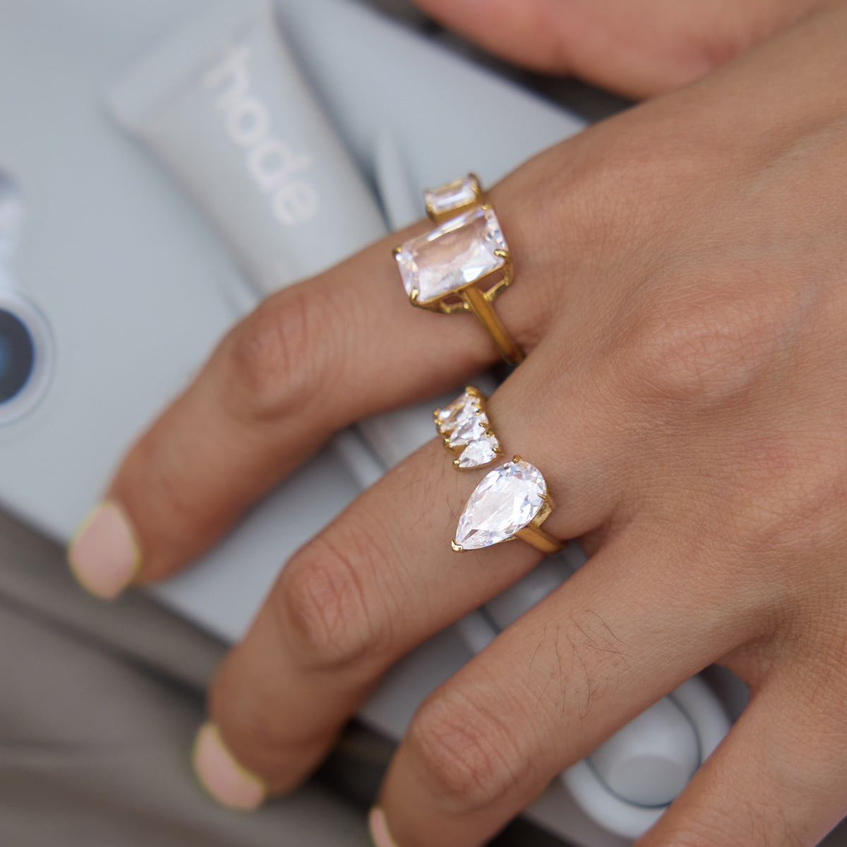 Lumina Luxurious Diamond Open Ring