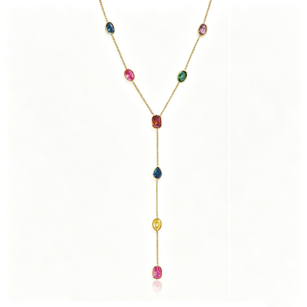 Havana Gemstone Necklace | Vinajewelry