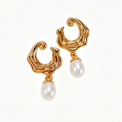 Nerissa Pearl Drop Earrings