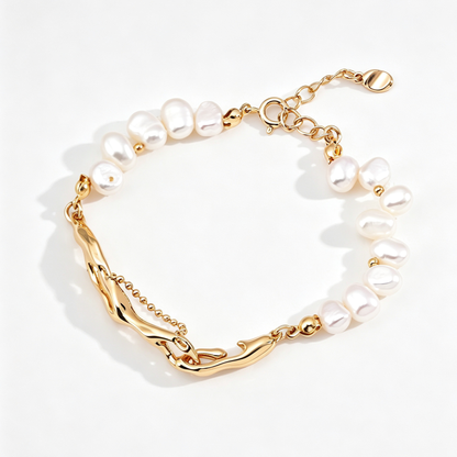 Noué Pearl Bracelet