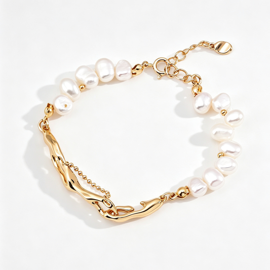 Noué Pearl Bracelet
