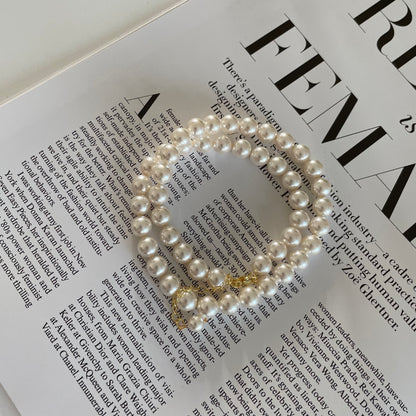 Elegant 4mm Pearl Necklace