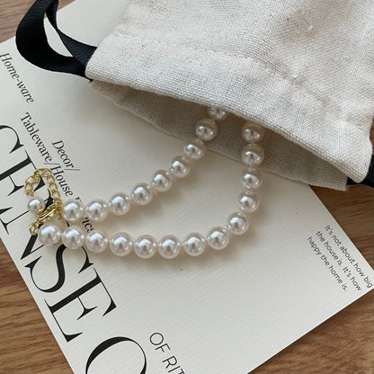 Elegant 8mm Pearl Necklace