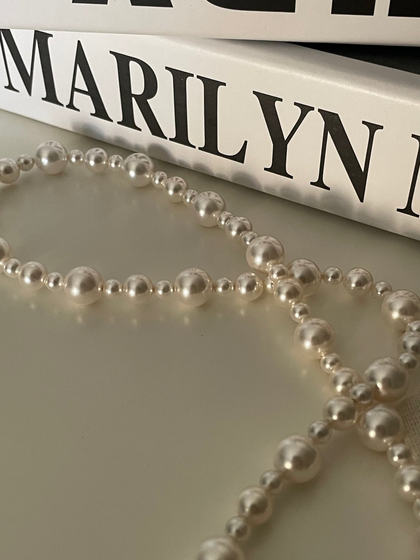 Elegant Beaded Pearl Necklace