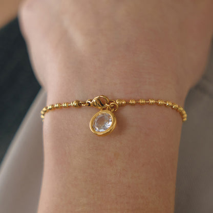 Brillante Diamond Pendant Chain Bracelet