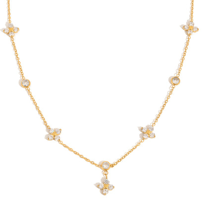 Four-Leaf Clover Pendant Necklace | Vinajewelry