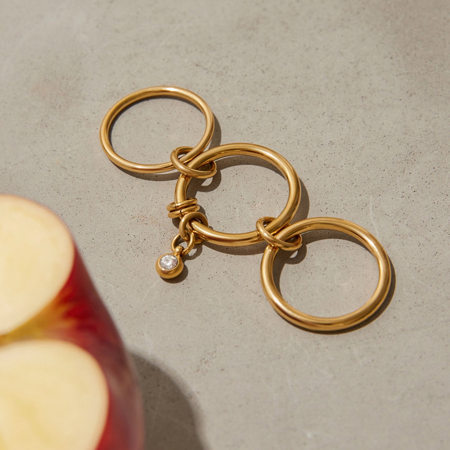 Sandrine Stackable Diamond Rings