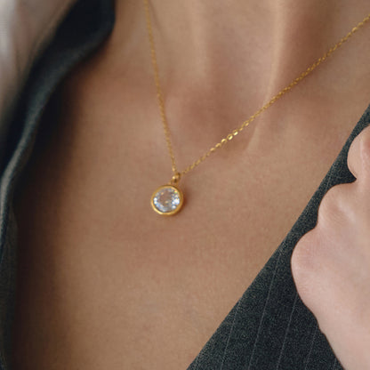 Anya Diamond Pendant Necklace