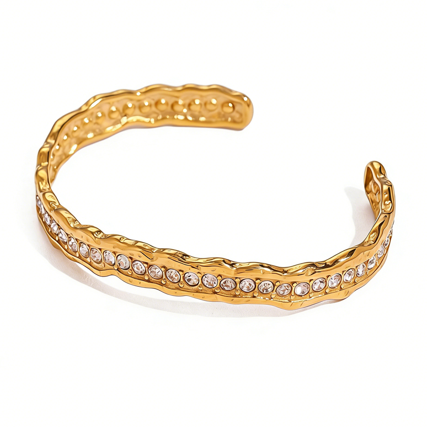 Aurelia Wavy Diamond Bracelet