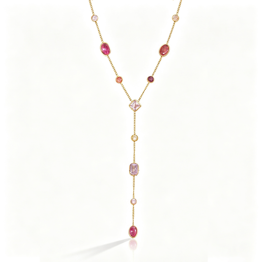 Kendall Gemstone Necklace | Vinajewelry