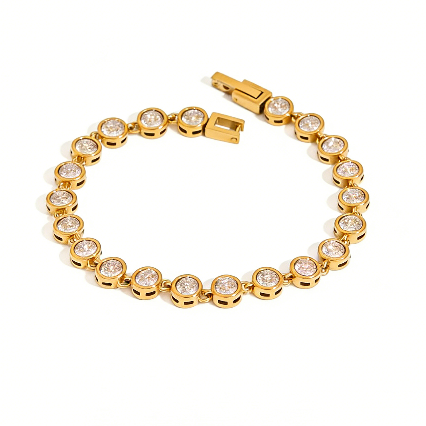 Antoinette Diamond Tennis Chain Bracelet