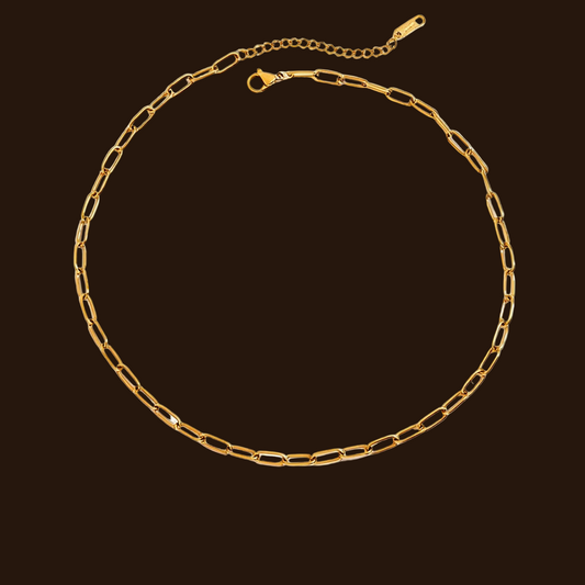 Minimalist Adjustable Choker Necklace - 18K Gold Plated | Vinajewelry
