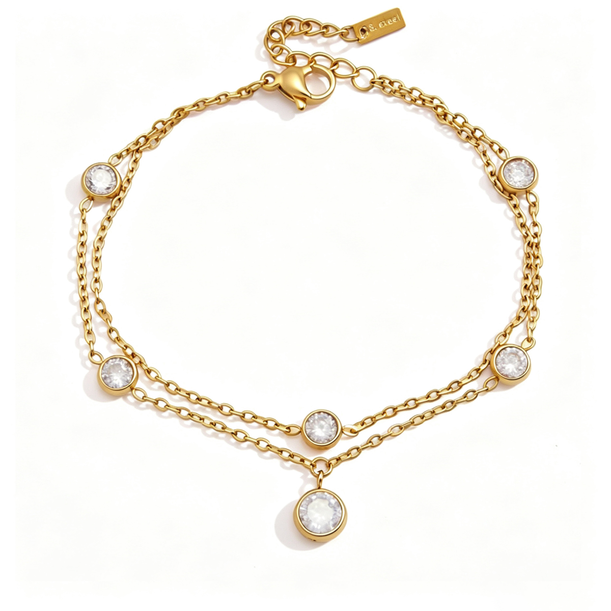 Cara Layered Diamond Bracelet | Vinajewelry