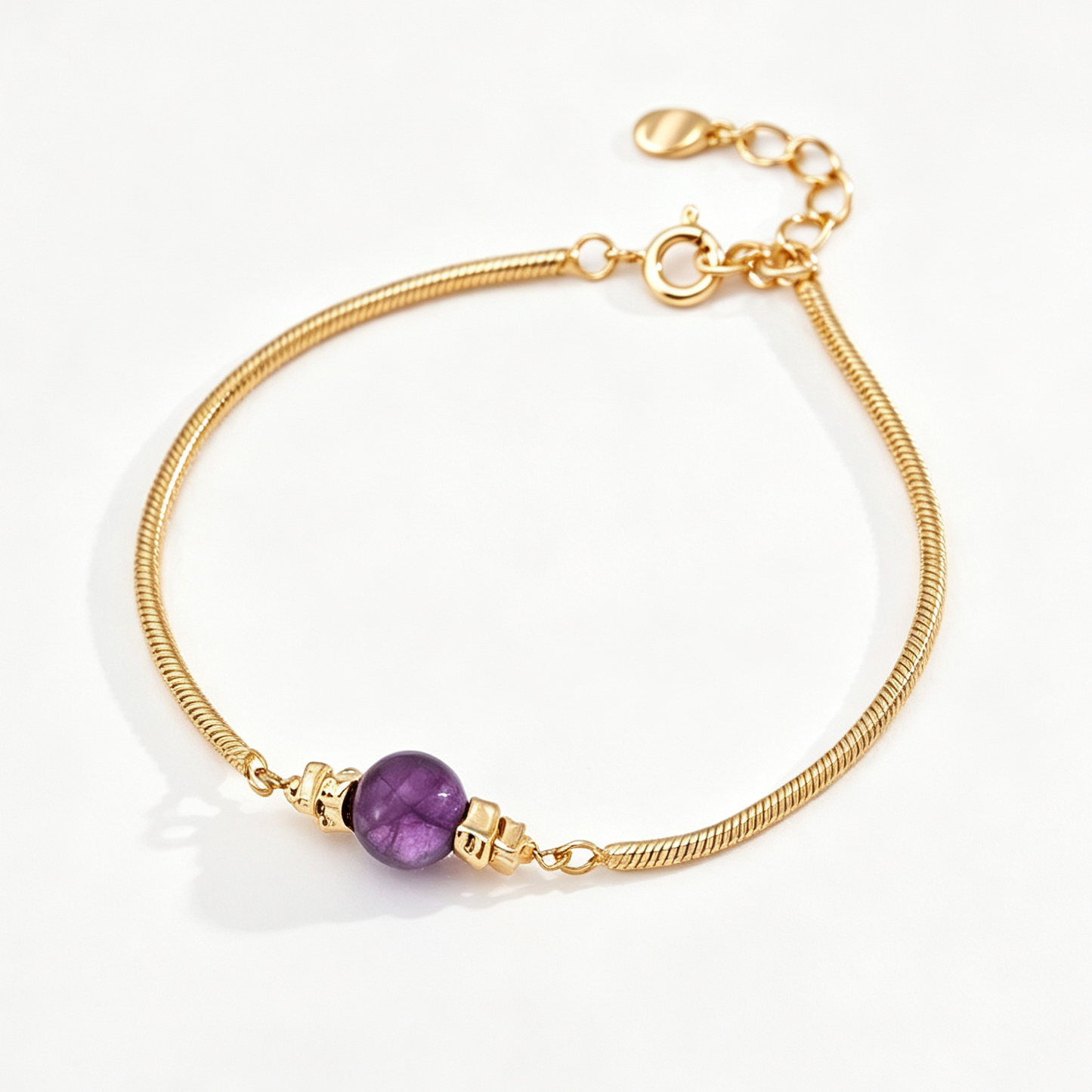 Lyra Amethyst Bracelet