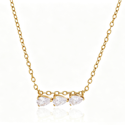 Lyra Diamond Pendant Necklace | Vinajewelry