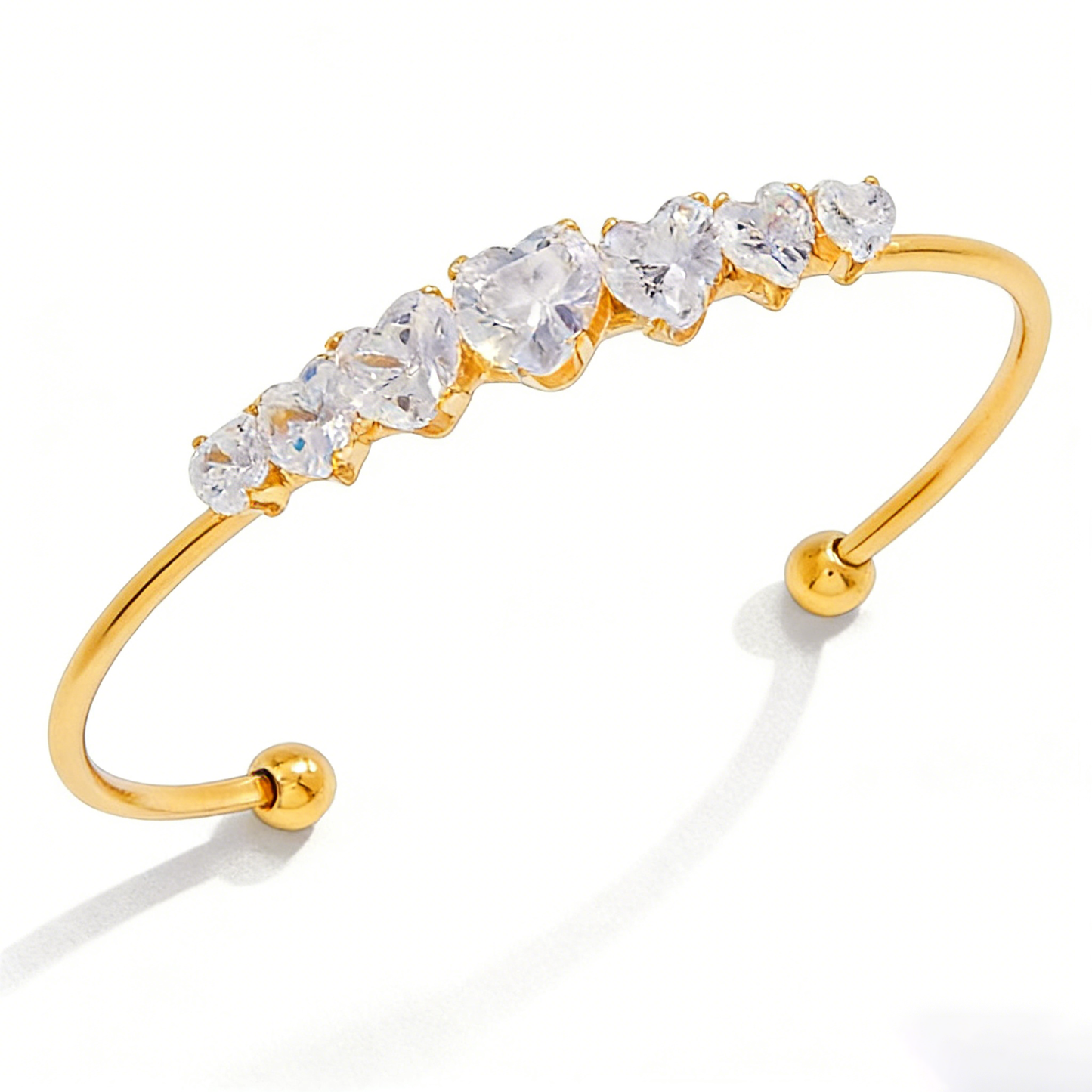 Claire Heart Diamond Bracelet